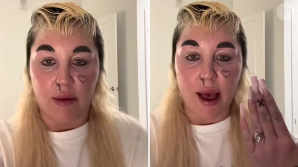 Afastada das telonas desde 2010, a ex-atriz apareceu pelo TikTok, onde é seguida por mais de 370 mil pessoas, para falar que deixou crescer sua franja e exibir sua nova tatuagem: um 'X' em um dos dedos da mão para marcar os 10 anos de uma de suas melhores amizades.