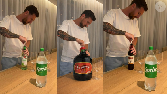 Messi bebe vinho com Sprite? Memes e montagens com IA tomam conta da web após confissão do jogador