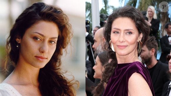 Antes e depois de Maria Fernanda Cândido: ela iniciou a carreira aos 25 anos como uma das mulheres mais belas do Brasil. Hoje o tempo passou e, aos 51, continua bela