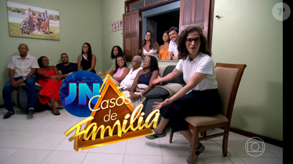 Foi uma boa ideia? Nos 60 anos da Globo, Renata Vasconcellos apresenta o JN da casa de telespectador e web reage: 'Virou Casos de Família'