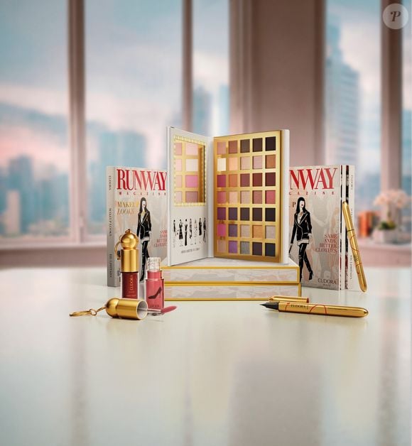 Com 35 sombras e embalagem inspirada na revista Runway, a Palette Runway Magazine surge como o item mais desejado da coleção de maquiagem de 'O Diabo Veste Prada' da Eudora