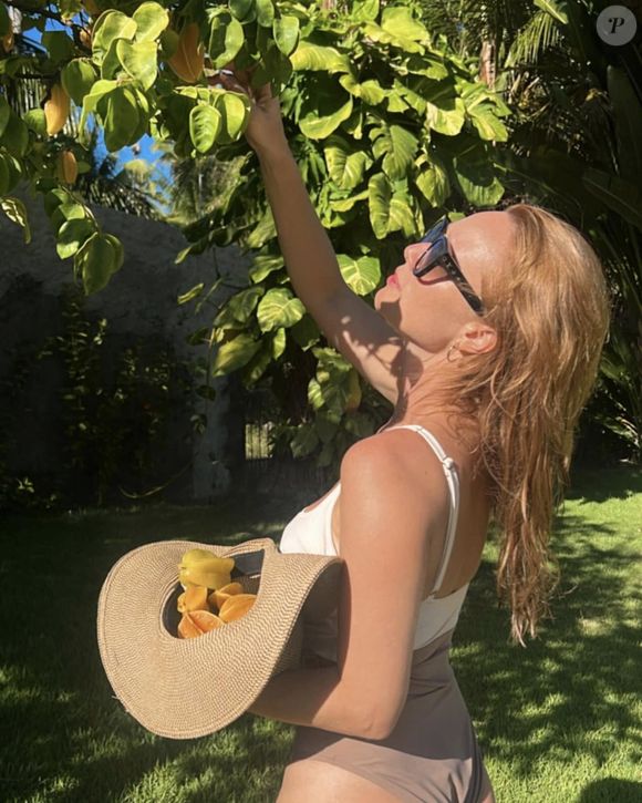 Uma das frutas favoritas de Mariana Ximenes é a carambola, que já foi muito popular em quintal e vó e ela adora colher diretamente do pé