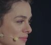 Bahar faz homenagem a Arif e Enver durante palestra no penúltimo capítulo da novela 'Força de Mulher', 3 de julho de 2025, quinta-feira