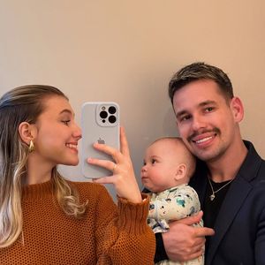 Isabel Veloso e Lucas Borbas se casaram em 2024 e da relação nasceu Arthur