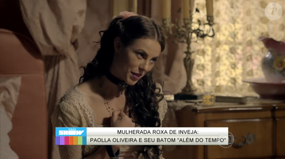 Melissa sonda Anita (Leticia Persiles) sobre Lívia.