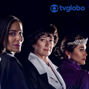 Gloria Pires, Lilia Carbal e Flavia Alessandra, respectivamente, como Raquel, Maristela e Cristina