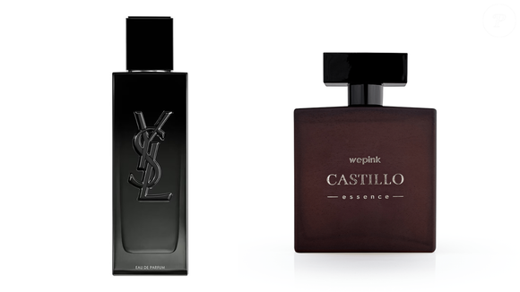O Castillo é comparado ao MYSLF, da Yves Saint Laurent, reunindo bergamota, gengibre, lavanda, âmbar e baunilha em uma composição sofisticada