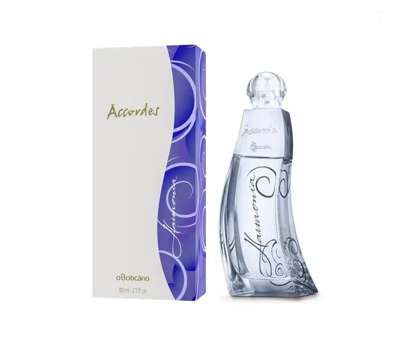 Entre novelas inesquecíveis dos anos 2000 e momentos marcantes da perfumaria nacional, o Accordes Harmonia virou símbolo de sofisticação feminina. Com Ylang-Ylang, Jasmim e Mandarina, a fragrância entrega elegância, sensualidade suave e muita nostalgia