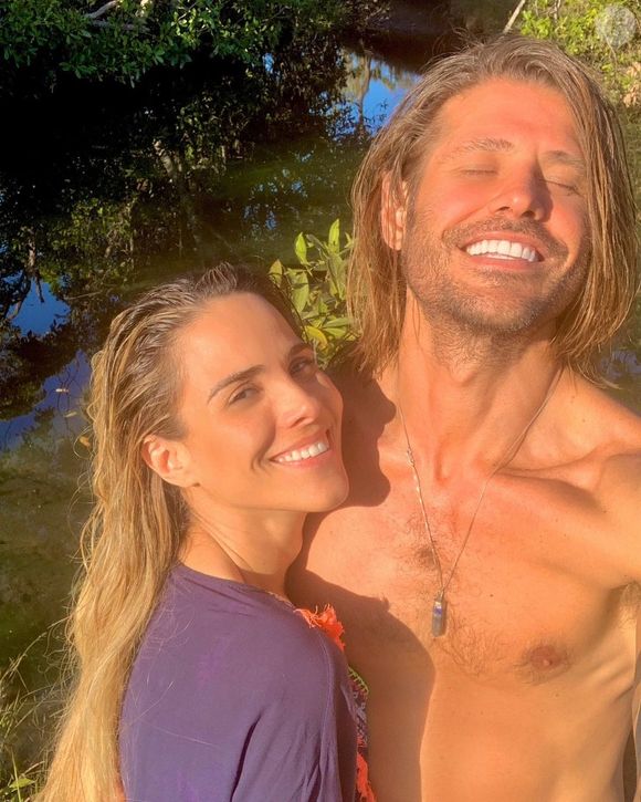 Dado Dolabella e Wanessa Camargo se reconciliaram em viagem que teve como um dos destinos a cachoeira da Chapada dos Veadeiros
