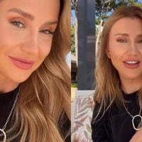 'Minha cara no pós-operatório estava uma coisa…': aos 38 anos, Ana Paula Siebert, esposa de Roberto Justus, detalha combo de 4 procedimentos em única cirurgia plástica