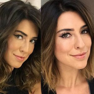 Após o loiro, Fernanda Paes Leme cortou os cabelos no estilo long bob