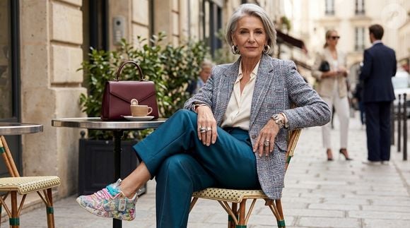 Mesmo antes da primavera, as flores já aparecem nos looks com o Kurt Runner, modelo maximalista que mistura brilho, cores vibrantes e detalhes sofisticados