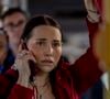 Letícia Colin revela bastidores de cena de enchente na novela 'Quem ama, cuida': “Fizemos essa gravação inesquecível com muita segurança, dublês juntos para gente conseguir ficar muitas horas na água, uma sequência desafiadora dramaturgicamente de manter o estado emocional da família perdendo tudo”, contou a atriz.