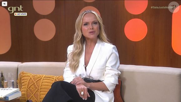 Após perda do filho no fim da gravidez, Tati Machado recebeu o apoio de Eliana em edição ao vivo do 'Saia Justa', que abordou a dor do luto