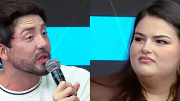 Sem espelho em casa, Rico Melquíades dá show de gordofobia no 'SuperPop' e toma invertida de modelo plus size: 'Fez 30 mil procedimentos e continua feio'