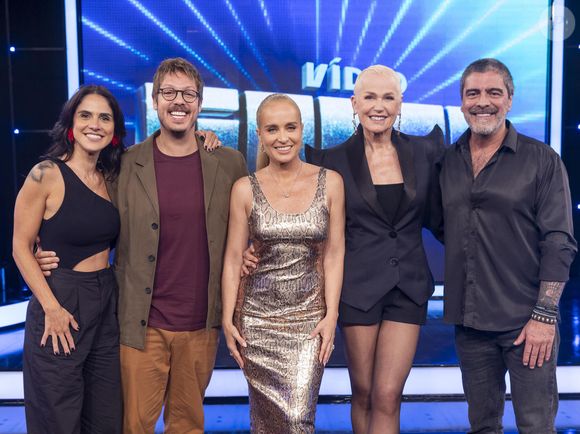 Xuxa Meneghel e Junno Andrade x Fábio Porchat e Priscila Castello Branco: disputa de casais marcou o ‘Vídeo Game’ especial