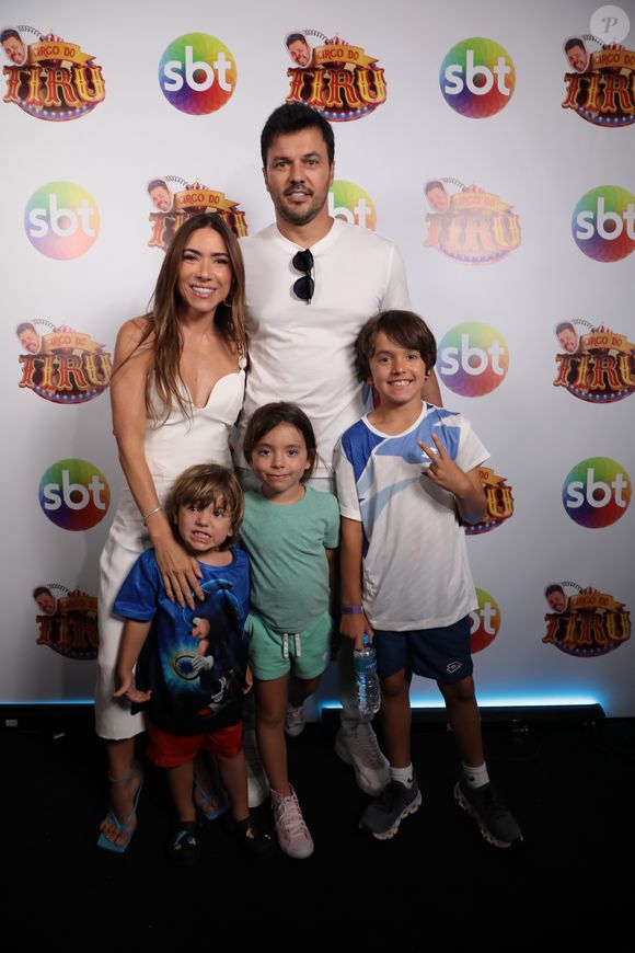 Filha de Silvio Santos, Patricia Abravanel e Fábio Faria têm três filhos: Pedro, Jane e Senor