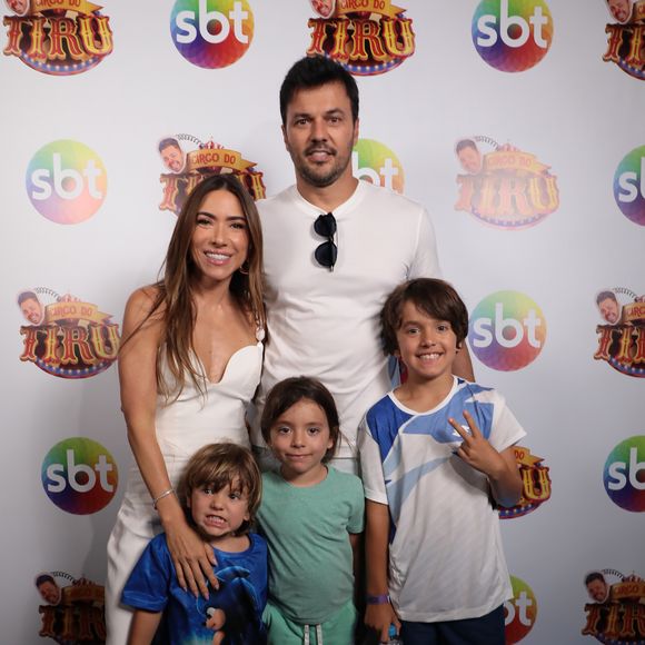 Filha de Silvio Santos, Patricia Abravanel e Fábio Faria têm três filhos: Pedro, Jane e Senor