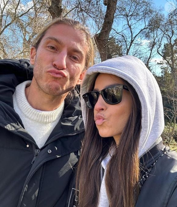 Mulher de Filipe Luís, técnico do Flamengo, Patricia Kasmirski apoiou o marido em 2019 quando ele decidiu retornar ao Brasil