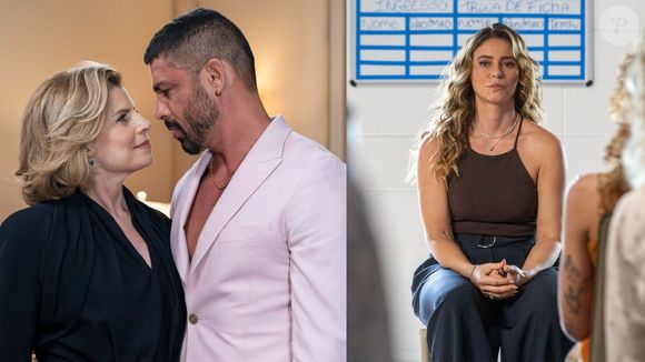 Cauã Reymond e Debora Bloch celebram fim de 'Vale Tudo'