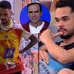 Que mico! Tadeu Schmidt dá bronca e ELIMINA João Gabriel e João Pedro da Prova do Líder do 'BBB 25' por quebra de regra