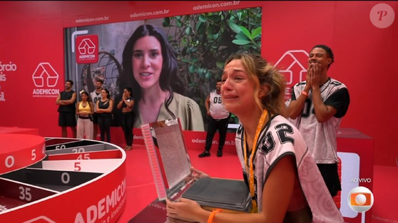 Samira levou a melhor na Prova do Líder com agilidade