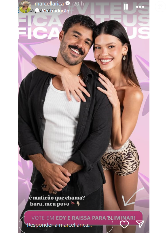 Vitória Strada enfrenta alto risco de eliminação no segundo paredão do BBB 25