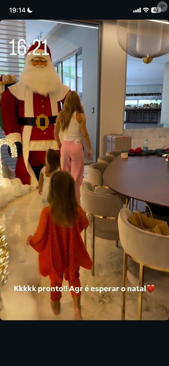 Filhas de Virginia Fonseca emocionam ao fazer pedido simples ao Papai Noel e quebram expectativas de luxo no Natal