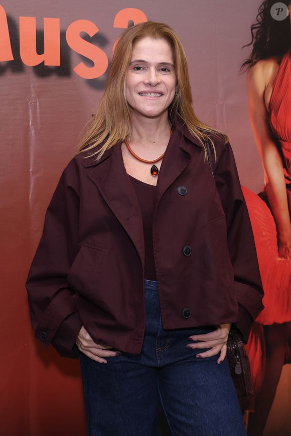 Ingrid Guimarães prestigiou Claudia Raia em um teatro do Rio de Janeiro nesta quinta-feira (02)