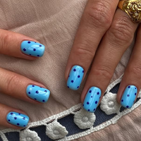 O que significa usar unhas quadradas segundo a psicologia? 20 fotos de nail arts no formato para se inspirar