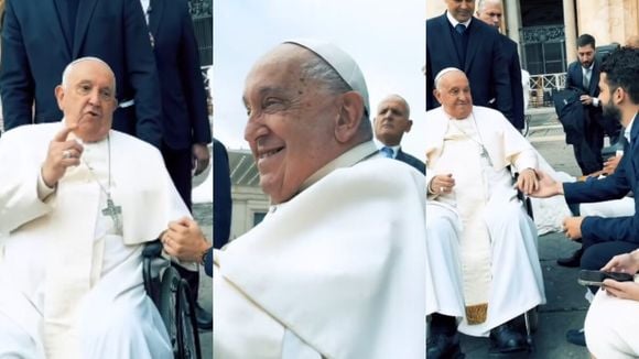 Casal de Gravataí teve encontro com o Papa no Vaticano e saiu com uma bênção — e uma dica inusitada: “uma boa cachacinha”.
