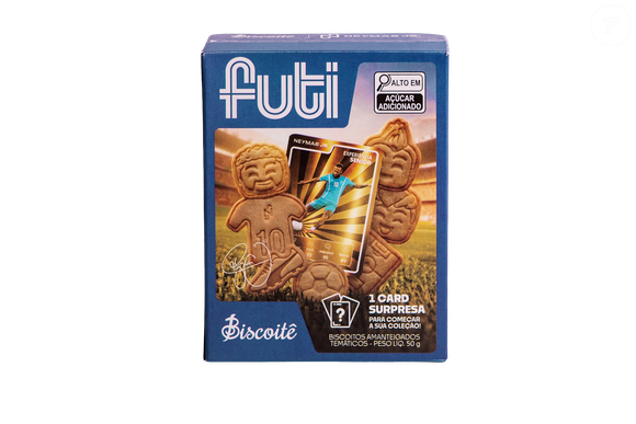 Novo negócio de Neymar na linha de biscoitos inclui itens colecionáveis como 'cards'