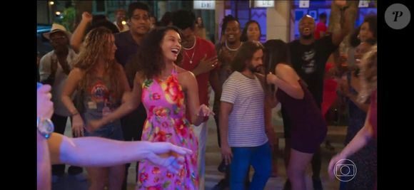 Raquel (Taís Araújo) arrasou no samba em 'Vale Tudo'