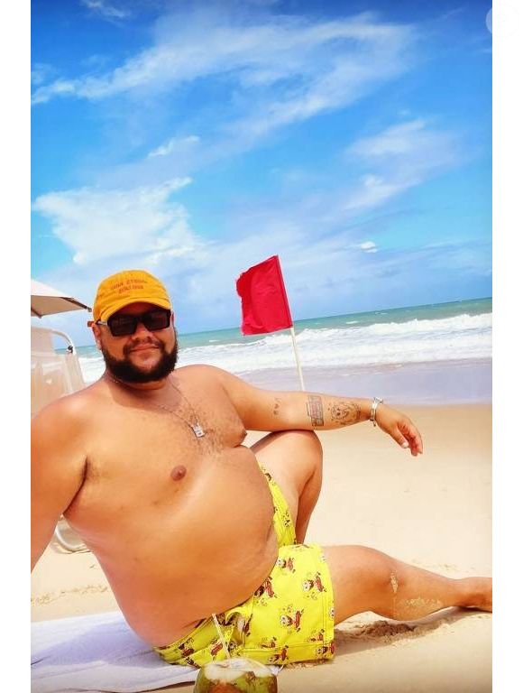 Gominho em 2023, antes de iniciar o processo de emagrecimento