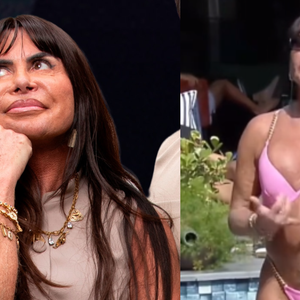 Gretchen viraliza após volume íntimo chamar atenção em biquíni. Relembre a harmonização genital feita pela cantora