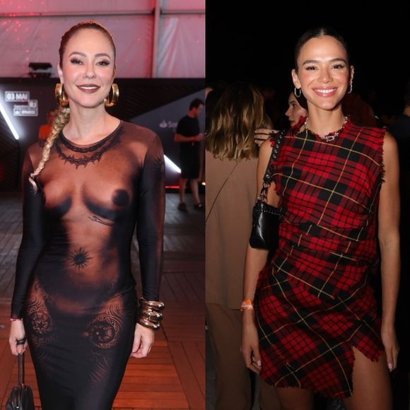 Show de Lady Gaga no Rio: veja fotos dos looks dos famosos para o evento