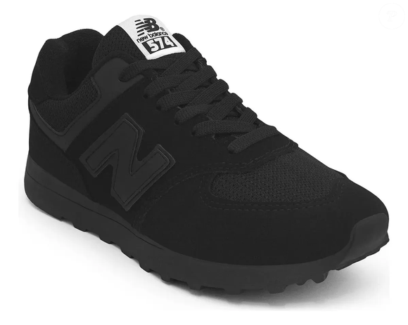 Cabedal em camurça, palmilha anatômica e sola em EVA micro expandido estão entre os destaques do New Balance 574 anunciado no Mercado Livre para diferentes momentos da rotina