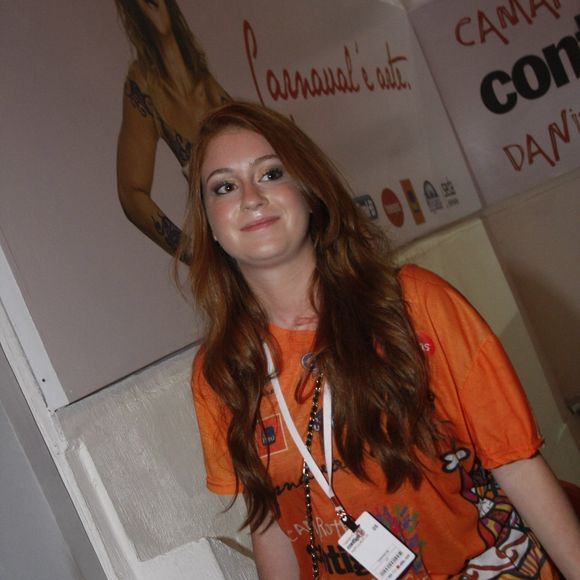 Marina Ruy Barbosa é ruiva de nascença e sempre cuidou muito do seu cabelo