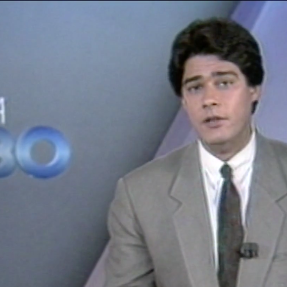 William Bonner fez muito sucesso no 'Jornal da Globo' entre 1989 e 1993