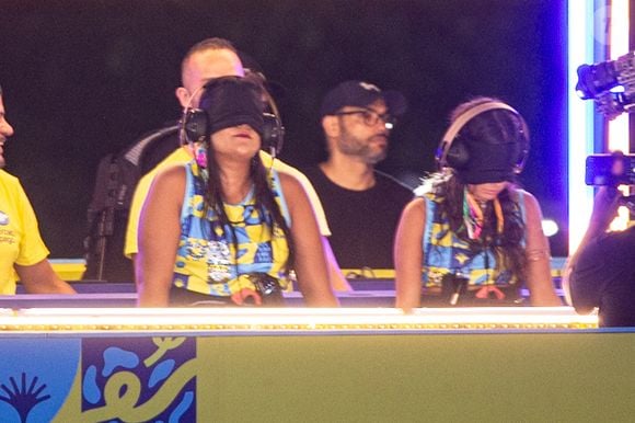 Saída especial de Chai e Gabi para a Sapucaí frustra público após participantes passarem poucos minutos no camarote durante o desfile