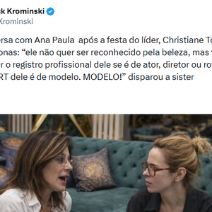 Cotada para o ‘BBB 26’, Christiane Torloni foi alvo de memes com inteligência artificial, que criaram situações com a atriz no confinamento