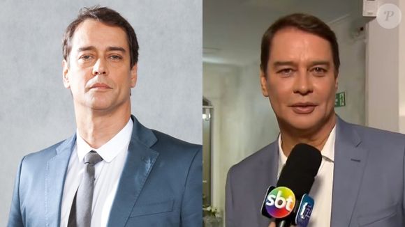 Antes e depois de Marcello Antony: fora da TV há um bom tempo, o ator suavizou linhas de expressão com uma harmonização facial feita em julho de 2024