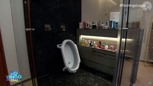 Casa de Viih Tube e Eliezer tem banheiro para o influenciador e outro para a youtuber