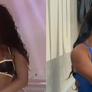 Viviane Araújo já tinha silicone nos seios nos anos 90, mas com o passar do tempo e a troca de próteses ganhou mais destaque