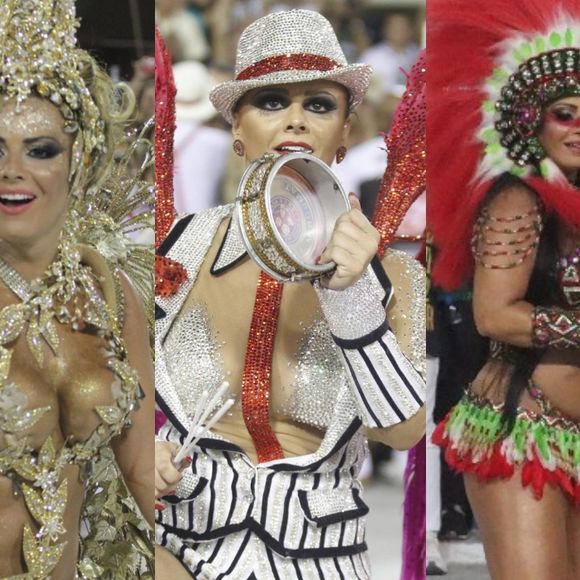 Viviane Araújo antes e depois: 30 fotos mostram transformação da Rainha de Bateria do Salgueiro em 18 anos