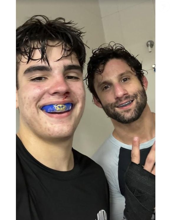 Filho de Faustão, Rodrigo Silva dividiu o tatame do MMA com Allan 'Puro Osso', que morreu em 3 de agosto de 2026