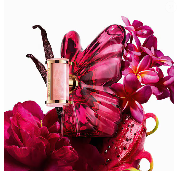 A La Bomba Intensa amplia o lado mais teatral, apaixonado e poderoso da fragrância original, com frutas vermelhas silvestres, orquídea venezuelana e âmbar vermelho na composição