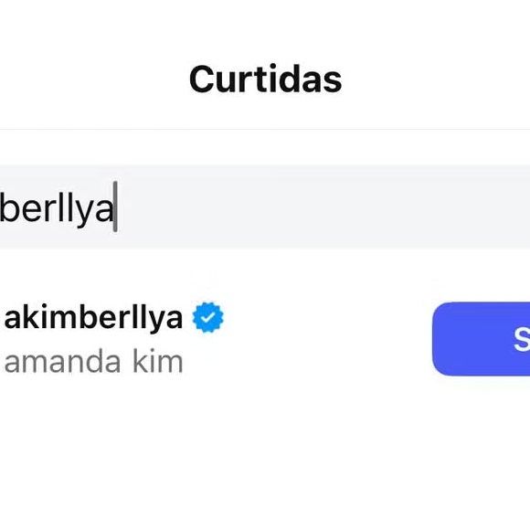 Amanda Kimberlly curtiu o comentário da irmã, de acordo com a revista Quem