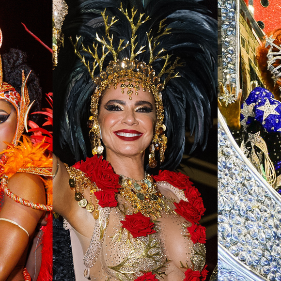Carnaval 2025 em SP: Luciana de pomba-gira, Thelminha deslumbrante e mais! As rainhas de bateria e musas que brilharam no último dia de desfiles