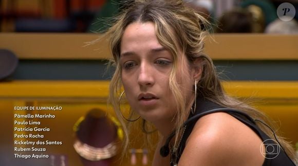 Ainda no ao vivo do 'BBB 26', Samira reclamou da indicação e não escondeu sua revolta